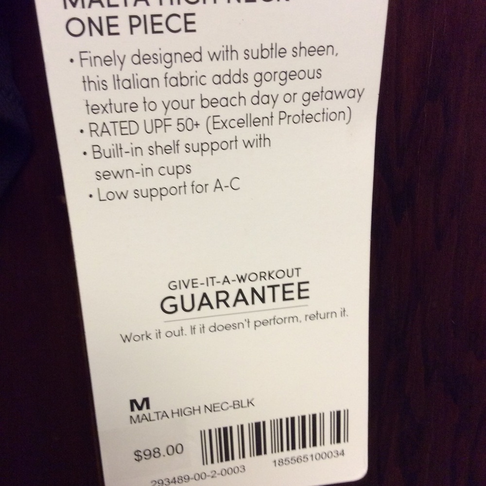Athleta Malta high neck one piece - Picture 6 of 6